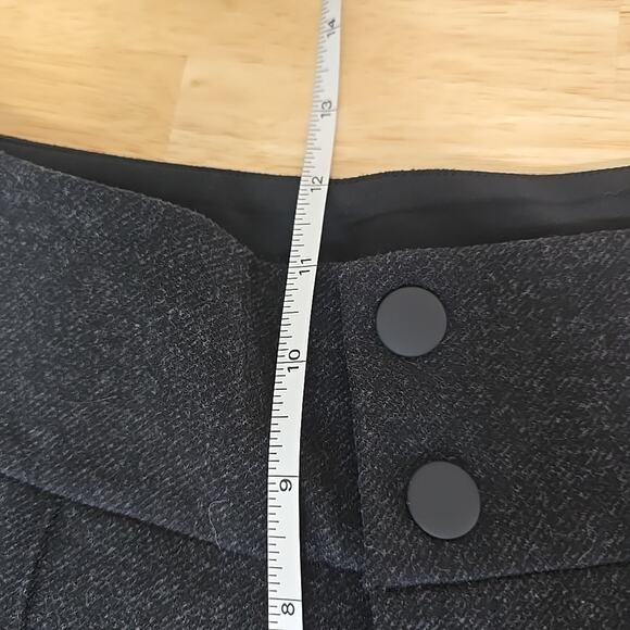 Athleta Venice Heathered Cargo Wide Leg‎ Trousers Womens Size 0 Black Gray Pants - Picture 6 of 10